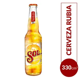 Sol Cerveza Rubia Original