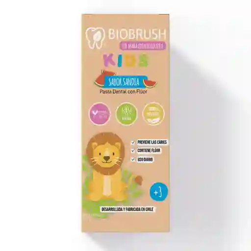 Biobrush Crema Dental Kids Sabor Sandia