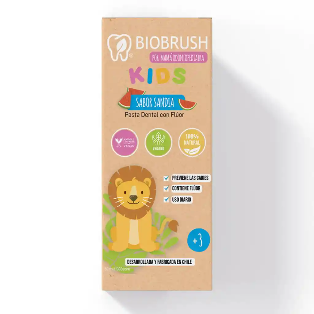 Biobrush Crema Dental Kids Sabor Sandia