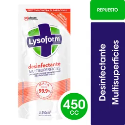 Lysoform Multisuperficies Dp15 450 Ml.