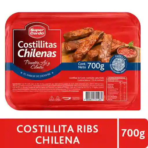 Super Cerdo Costillitas a la Chilena