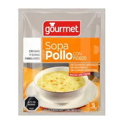 Gourmet Sopa con Fideos Sabor a Pollo 
