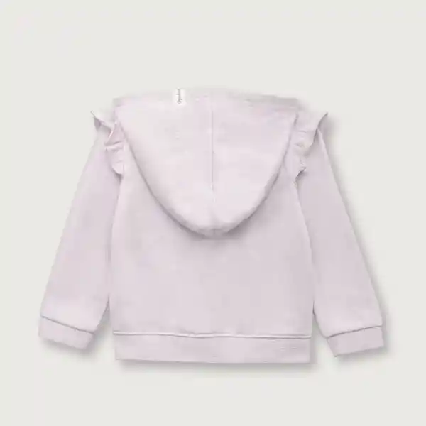 Polerón Esencial de Niña Lila Talla 9M Opaline