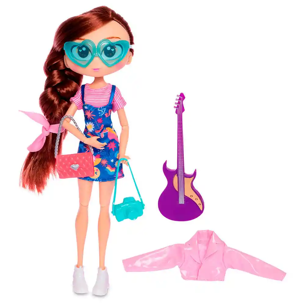 Distroller Muñeca Chamoy&amiguis Teen Tokers Tinga Siempre Pensando En Música