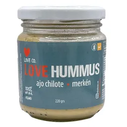 I Love Hummus Pasta para Untar con Ajo Chilote y Merkén