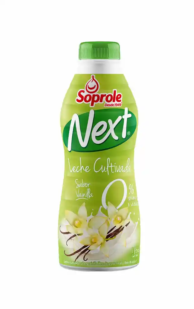 Soprole Leche Cultivada Next Sabor Vainilla
