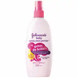 Johnson's Spray Desenredante Gotas de Brillo