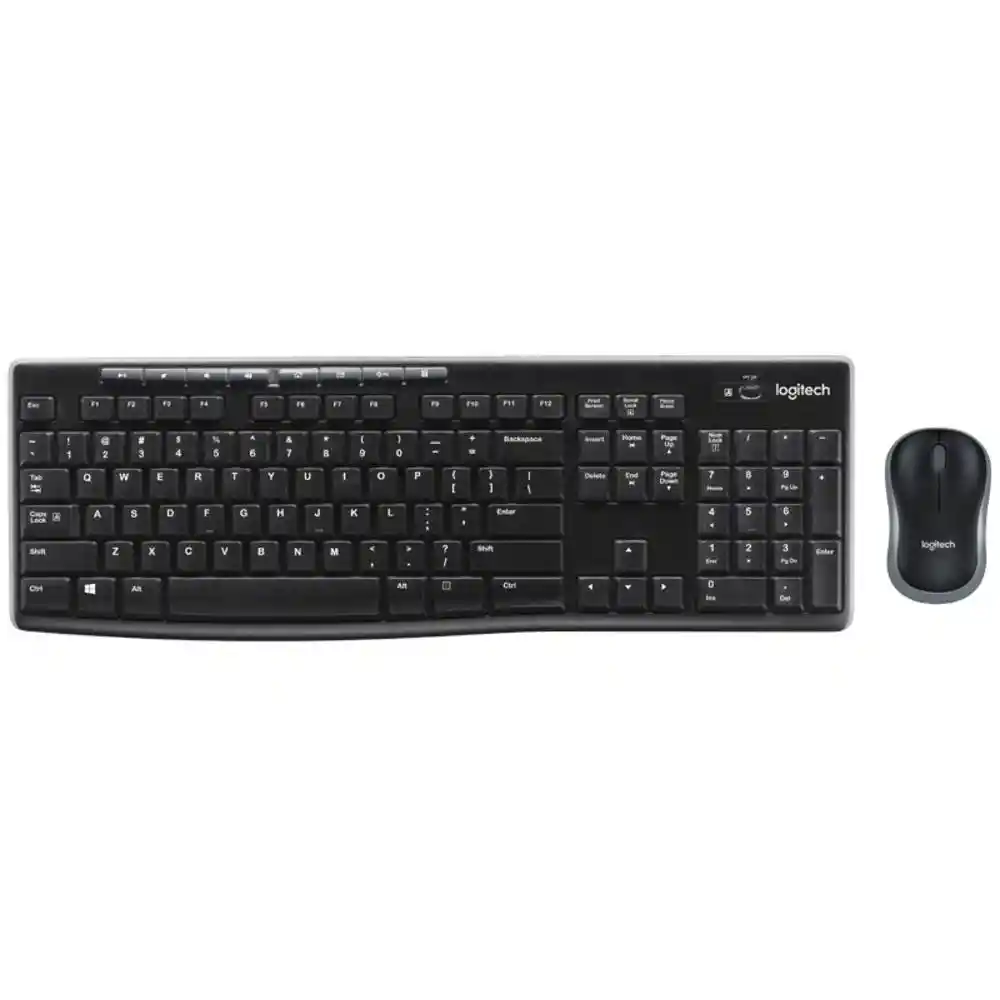 Kit Teclado y Mouse Logitech Mk270 Inalámbrico