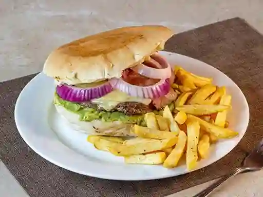 Hamburguesa avocado