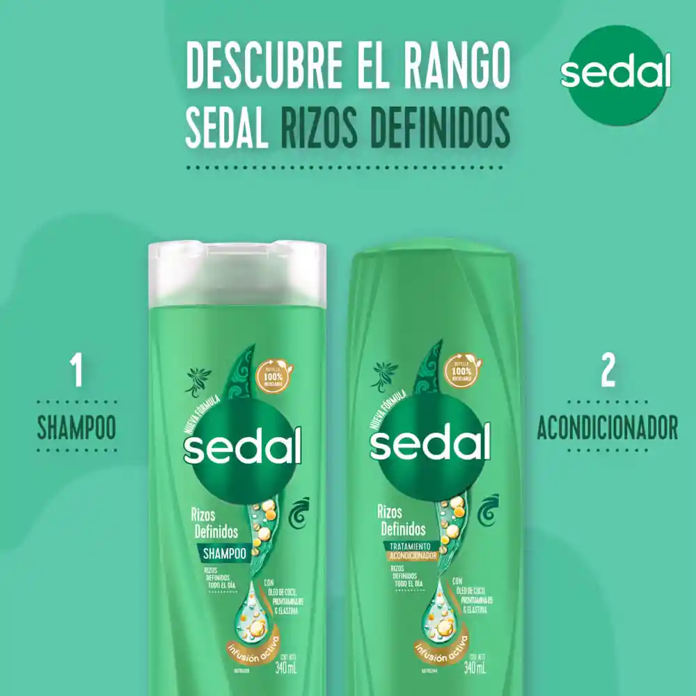 Sedal Shampoo Rizos Definidos