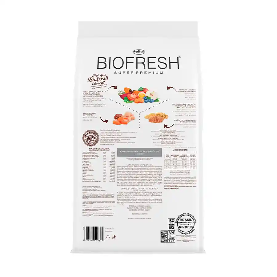 Biofresh Alimento para Perros Castrados Raza Mediana Grande