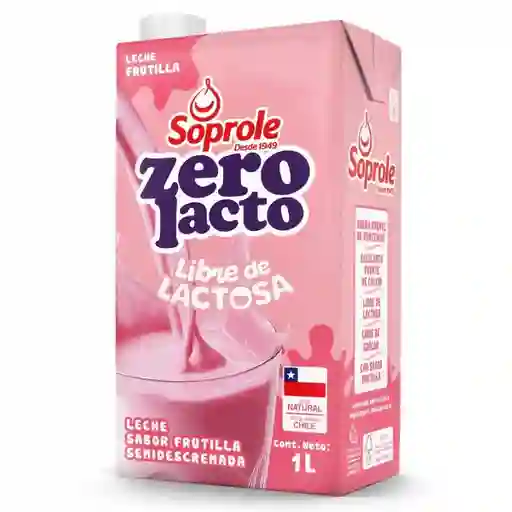 Soprole Leche Zero Lacto Frutilla