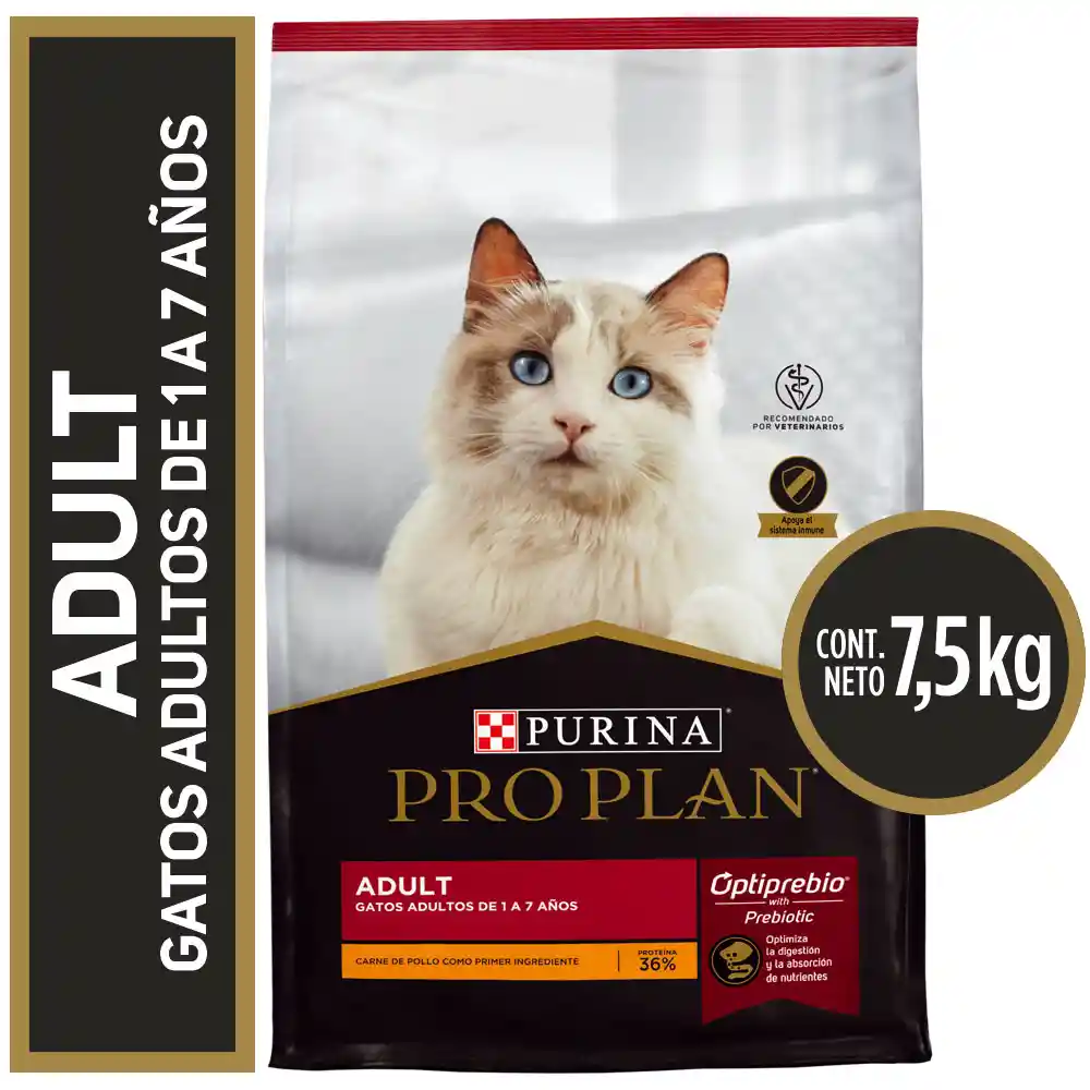 Pro Plan Alimento para Gatos Adultos con Optiprebio
