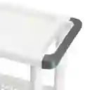 Mueble Angosto Plástico H65 Blanco Diseño 0001