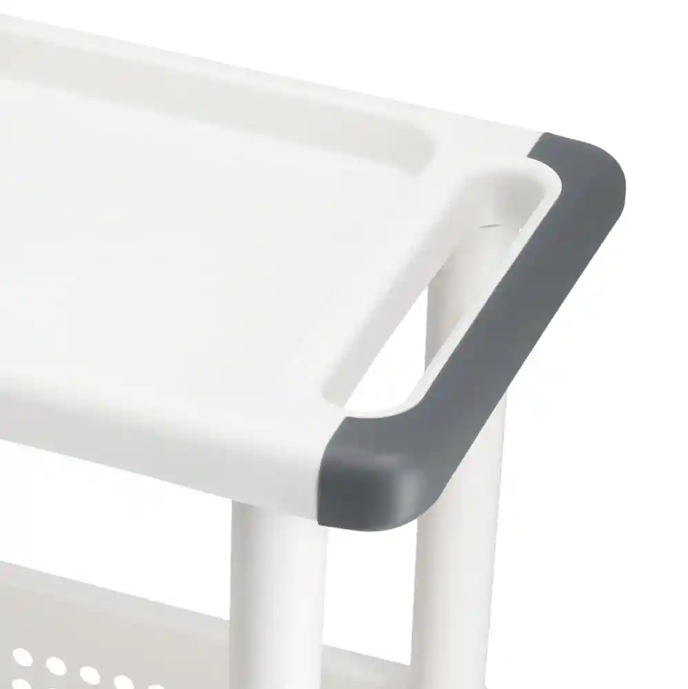 Mueble Angosto Plástico H65 Blanco Diseño 0001