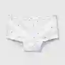 Pack Calzón Estampado Estrella Niña Rosado Talla 8a