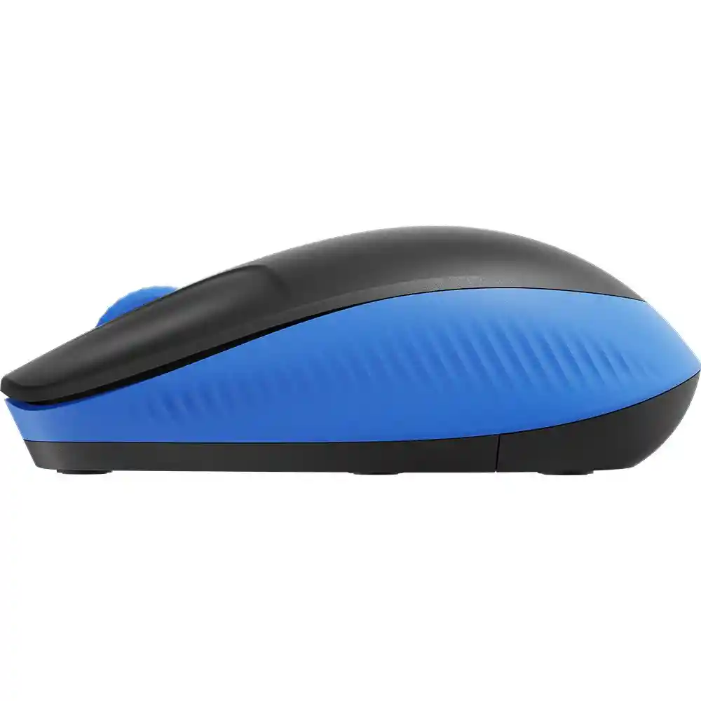 Logitech Mouse Wireless Full Size Blue M190