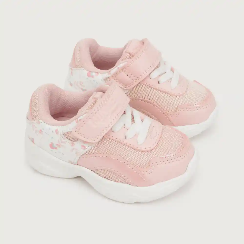 Zapatillas Chunky Disney Minnie De Niña Rose Talla 20