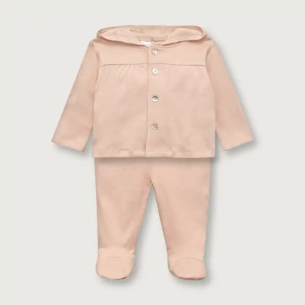 Set Conjunto Clínica Niña Rosado Talla P Opaline