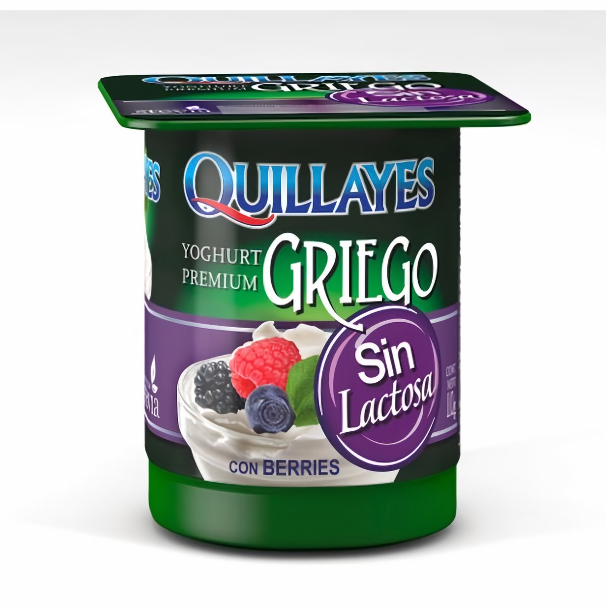 Quillayes Yogurt Griego sin Lactosa con Berries desde 480