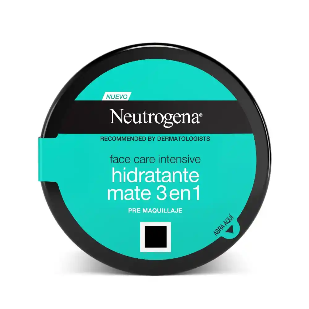 Neutrogena Crema Facial Hidratante Intensiva Mate 3 en 1
