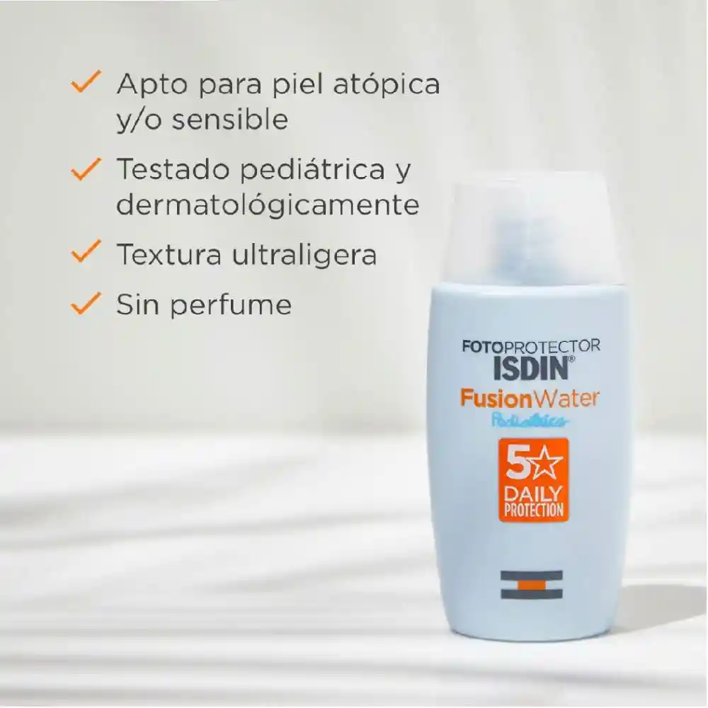 Isdin Fotoprotector Fluido Fusion Water Pediatrico Fps