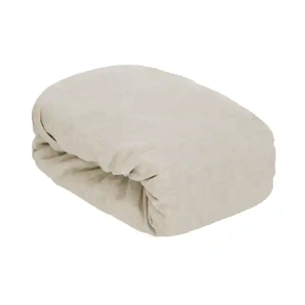 Faldón Box Spring Beige King Casaideas