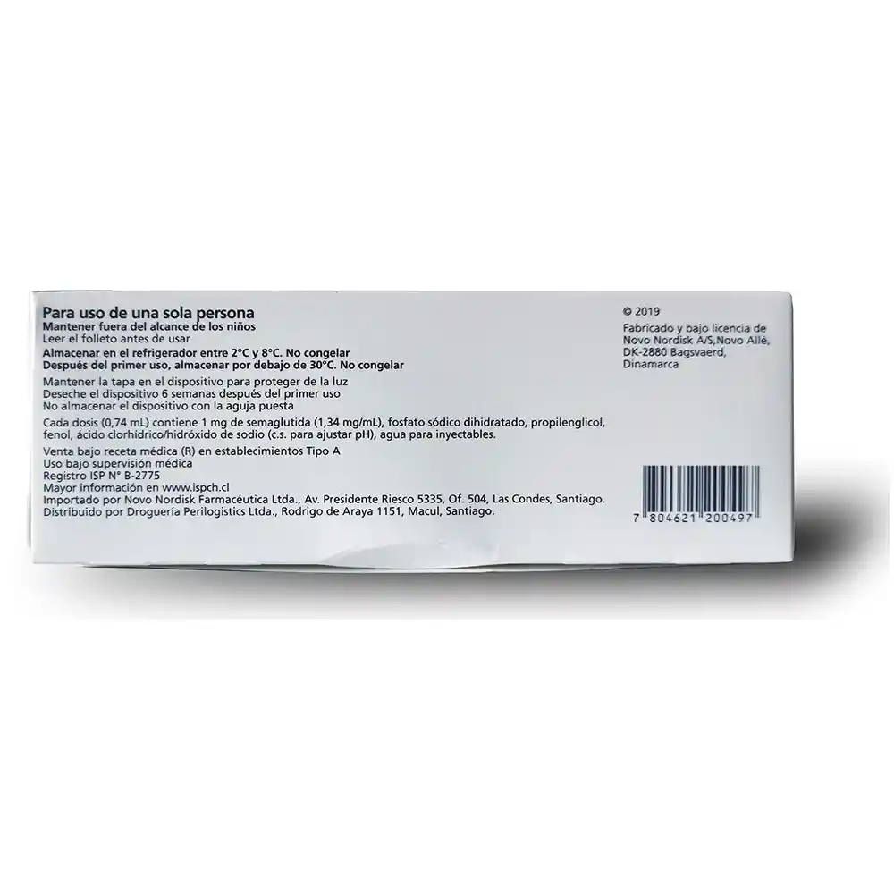 Ozempic Semaglutida (1 mg)