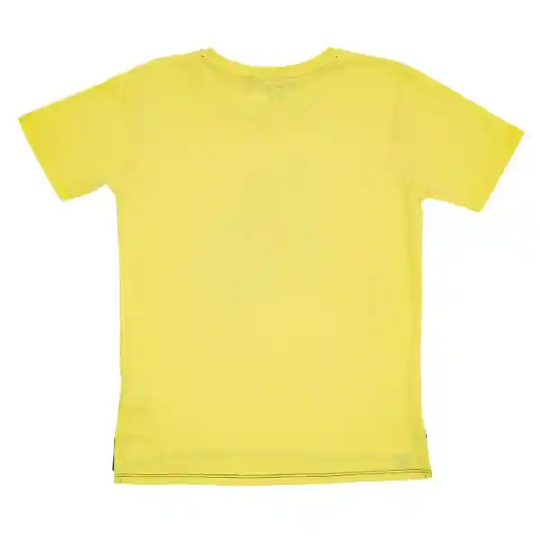 Polera Niño Amarillo Pillin 16