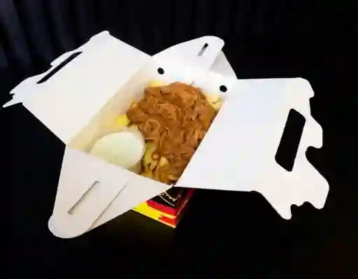 Caja Papas Fritas Carne Mechada 1 Salsa