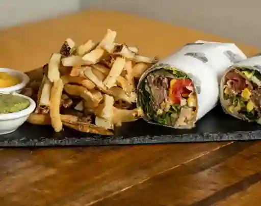 Burrito Tofu, Burrito Seitán, Papas M