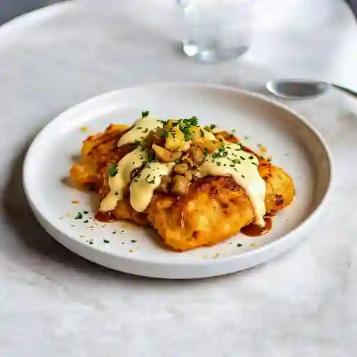 Mila Blue Rocket Con Papas Fritas