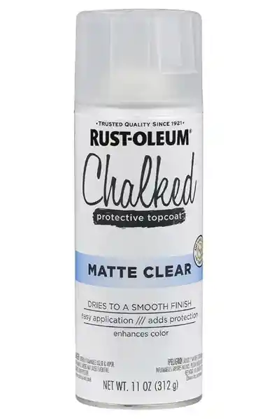 Pintura en Aerosol Chalked Tizada Transparente Mate 340 g