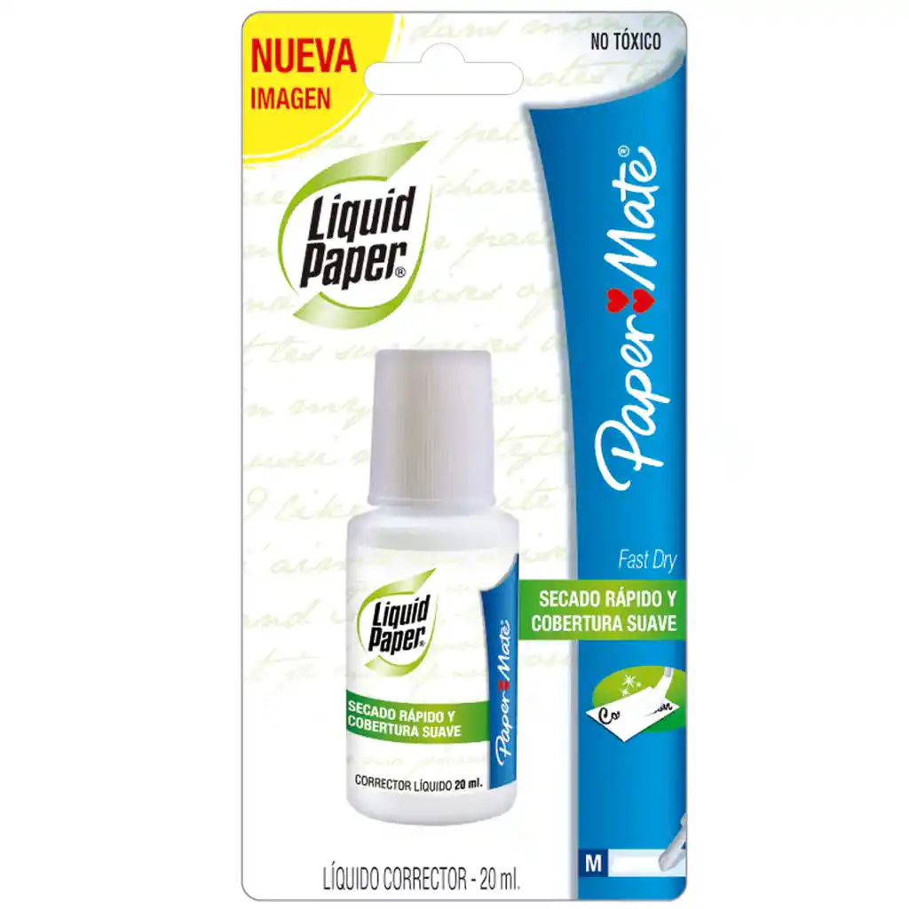 Paper Mate Corrector Botella Liquid