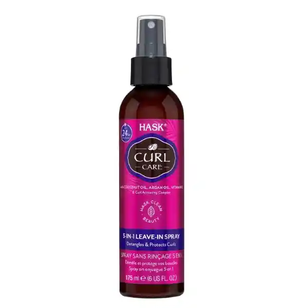 Hask Spray Sin Enjuague 5 en 1 Curl Care