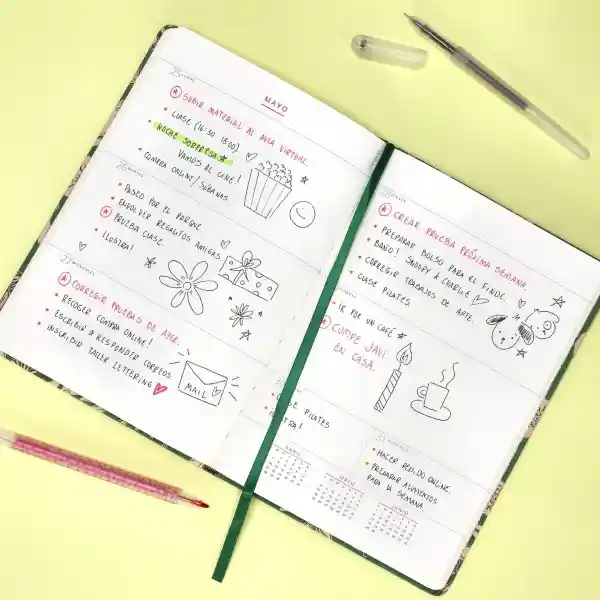 Agenda 2026 Con Diseño 15 x 21.5 cm Casaideas