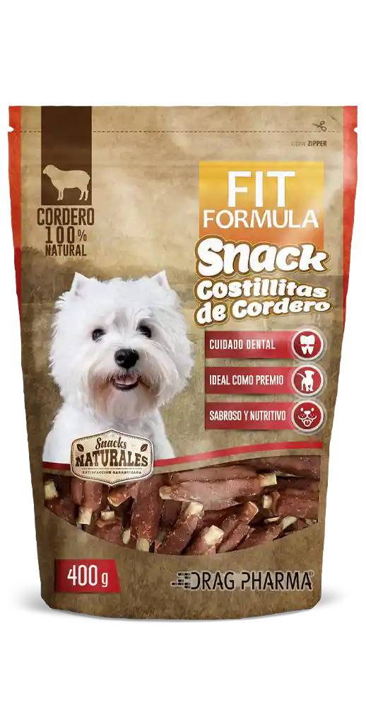 Fit Formula Snack para Perro Costillitas de Cordero