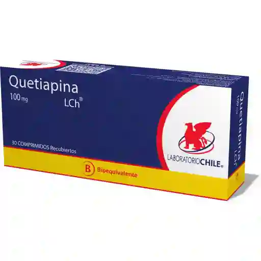 Laboratorio Chile Quetiapina (100 mg)