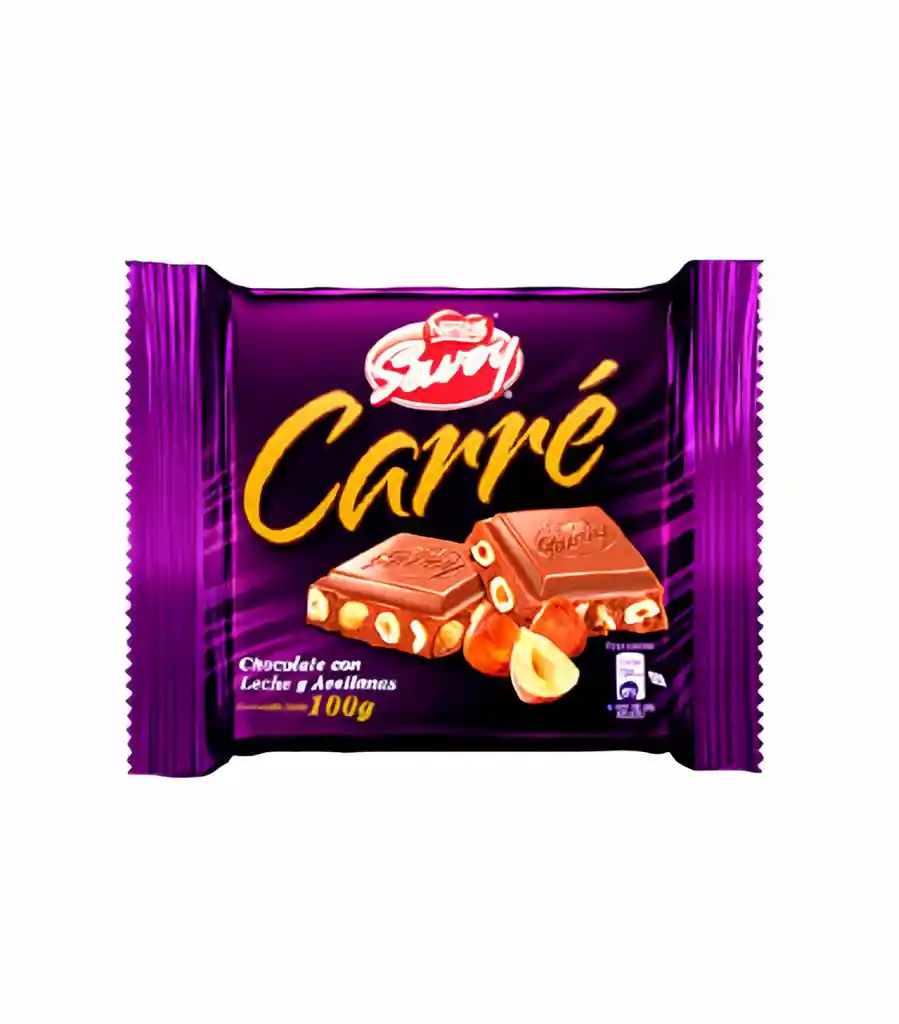Savoy Chocolate Carre Leche Y Avellanas