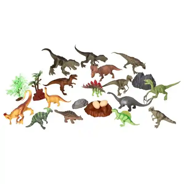 Huevo de Dinosaurios Con 24 Juguetes Casaideas