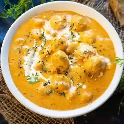 Malai Kofta Curry con Arroz Basmati