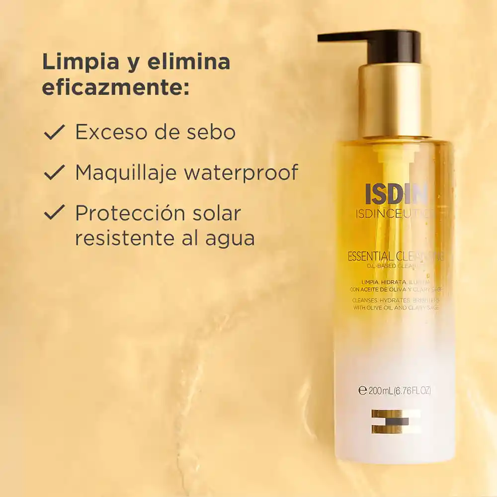 Isdin Aceite Limpiador Facial Essential Cleansing