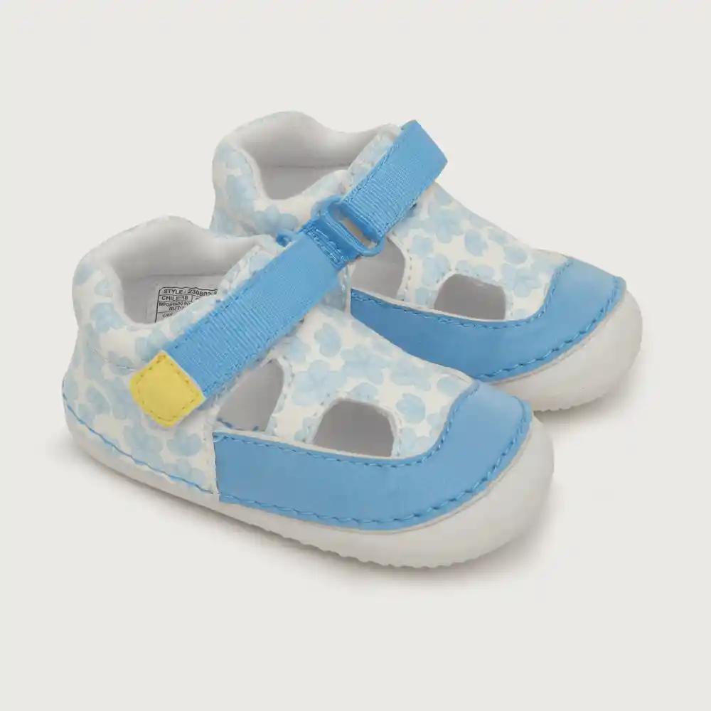 Sandalias Velcro Niña Lila Talla 17