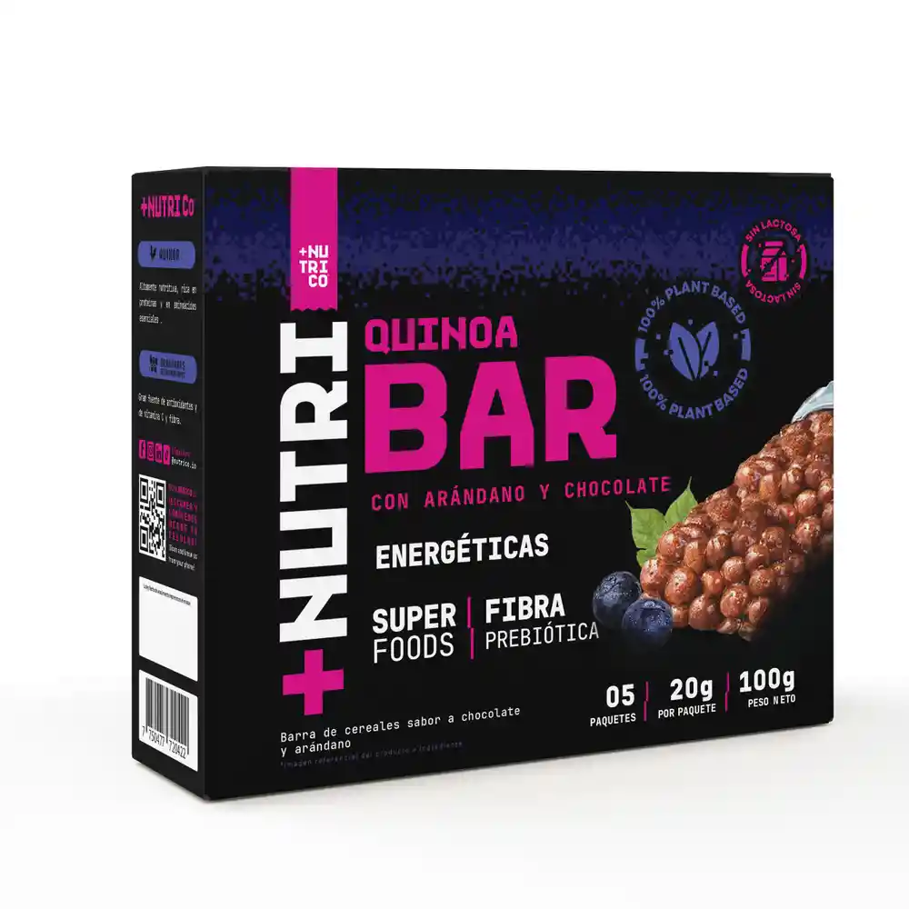 Quinoa Cookies Con Arandano Caja