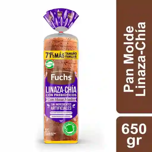 Fuchs Pan de Molde con Linaza-Chía y Prebióticos 