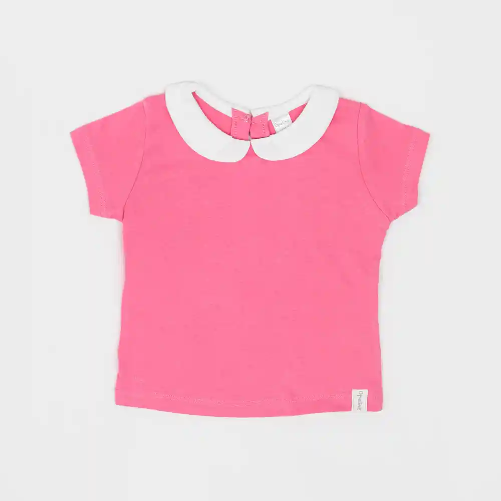 Polera Esencial Peter Pan Niña Rosado Talla 6m