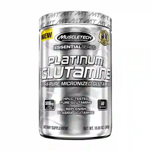Muscletech Suplemento Dietario Platinum 100% Glutamine 300 G