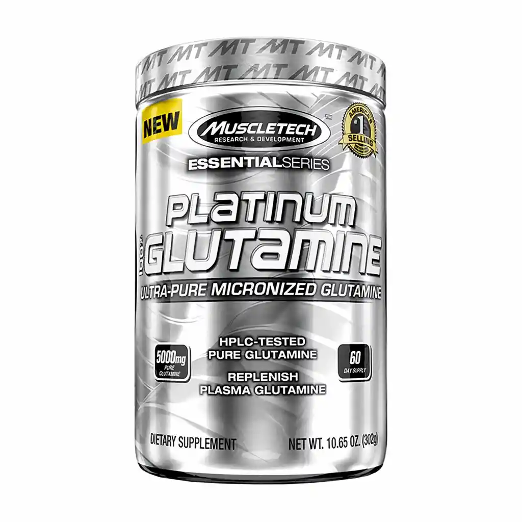Muscletech Suplemento Dietario Platinum 100% Glutamine 300 G