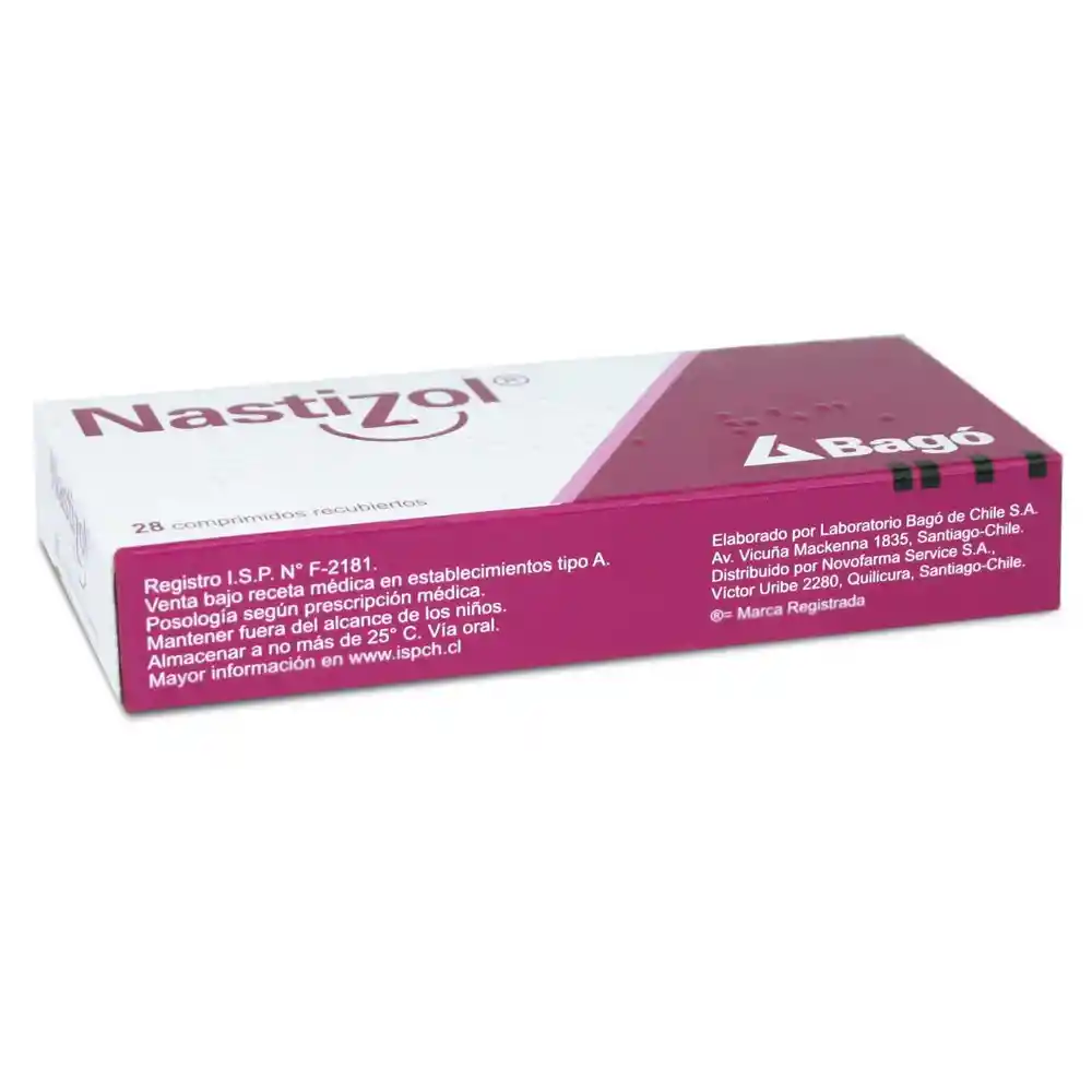 Nastizol Comprimido (60 mg/4 mg)