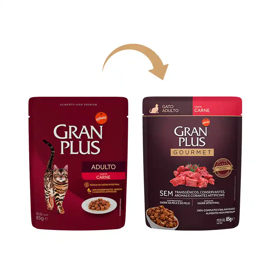 Gran Plus Alimento Para Gato Adulto de Carne